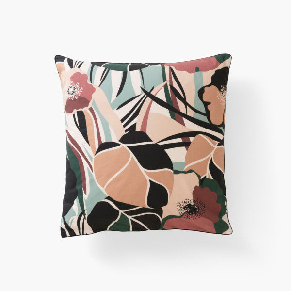GISELE cotton percale square pillowcase