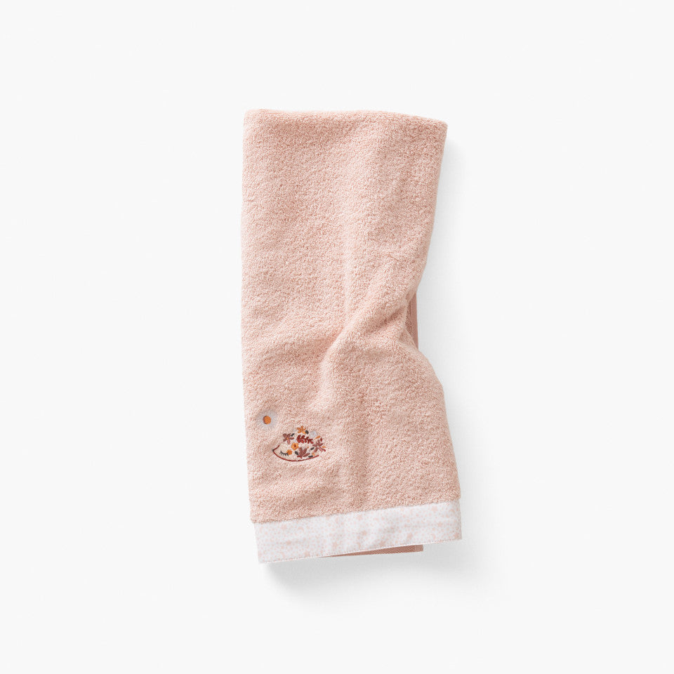 Organic cotton towel Illumine old pink