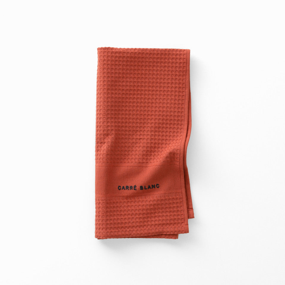 Signature greige cotton kitchen towel