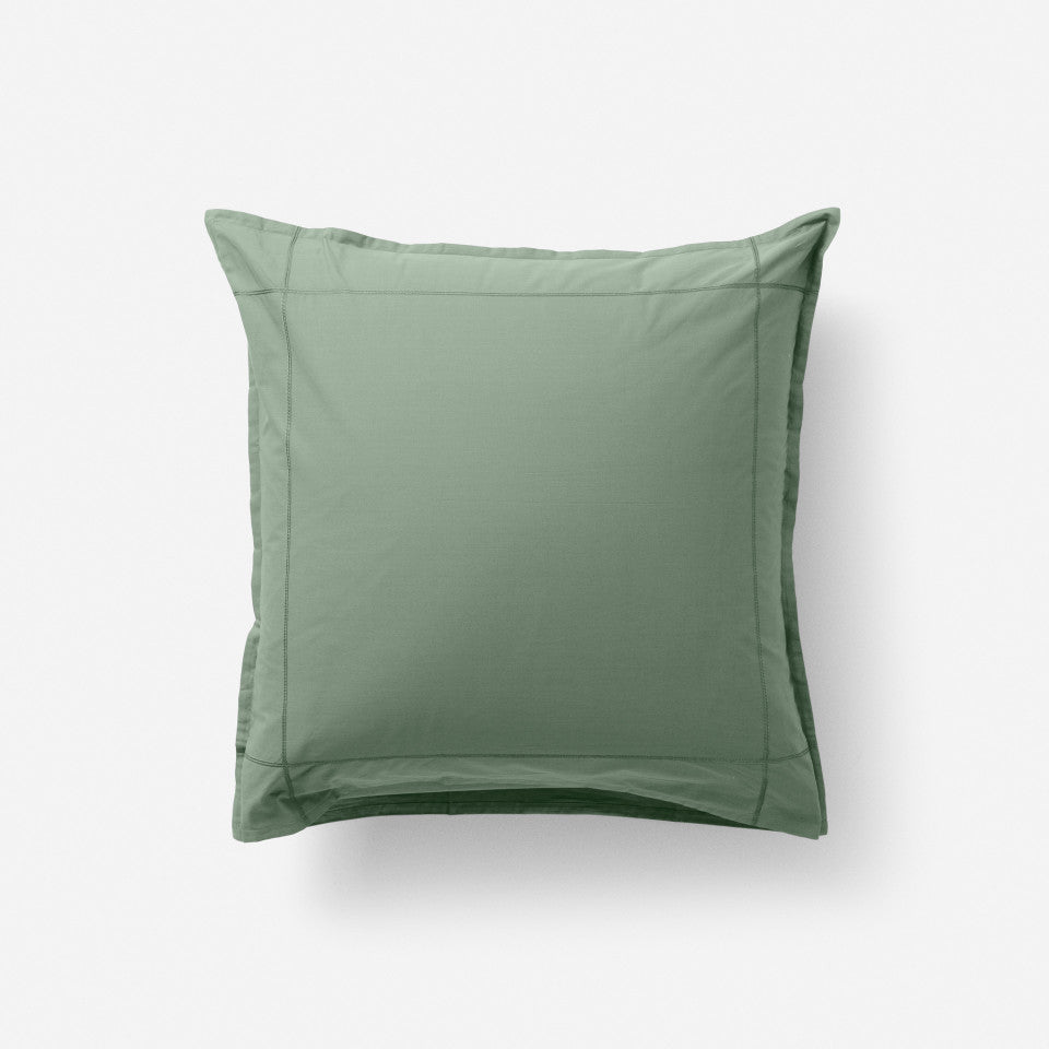NEO thyme square pillow case percale cotton
