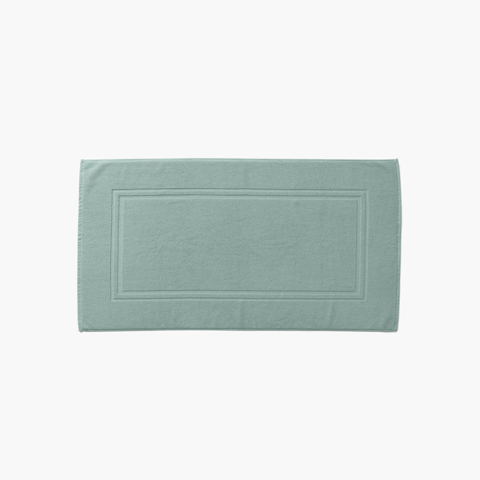 LOLA II cotton bathmat rectangle argile