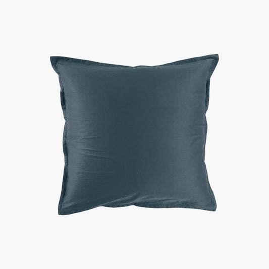 CUBES cotton percale reversible square pillowcase