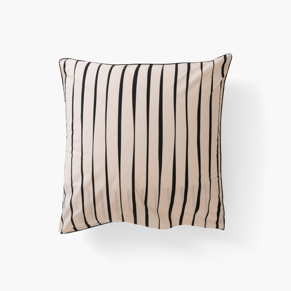 GISELE cotton percale square pillowcase