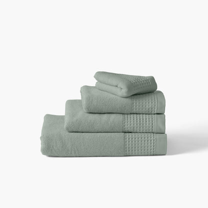 Source lichen organic cotton terry medium bath towel