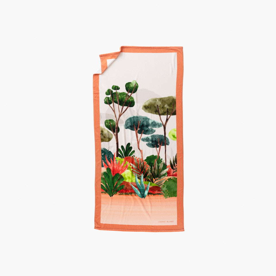 Villasol cotton velvet beach towel