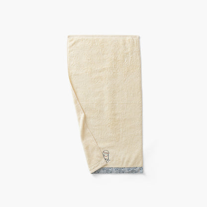DANDINE straw organic cotton bath towel