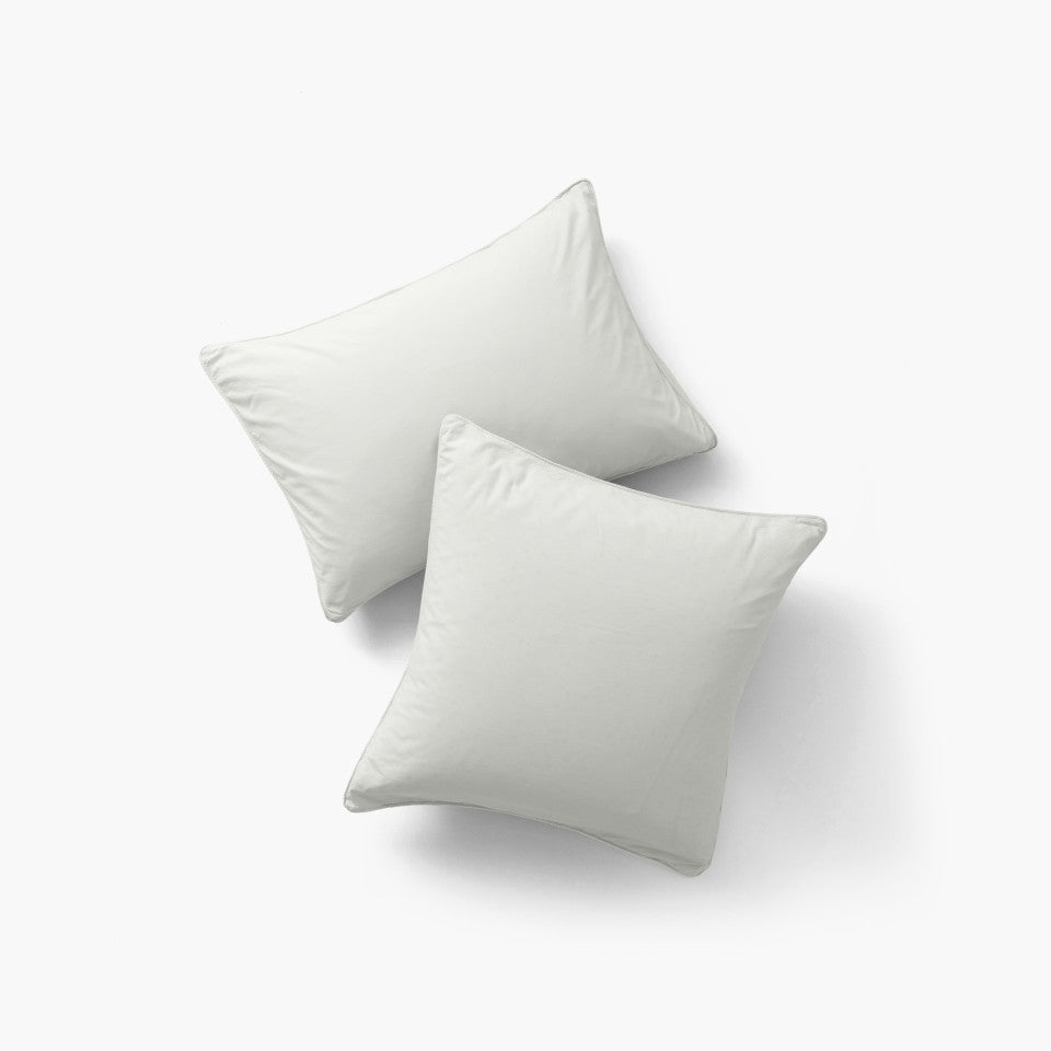 SOUFFLE pure organic washed cotton square pillow case