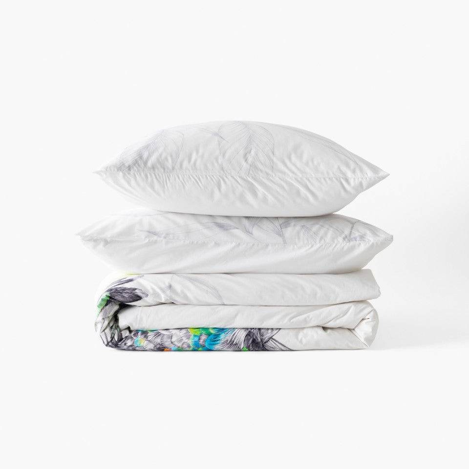 Calypte cotton duvet cover