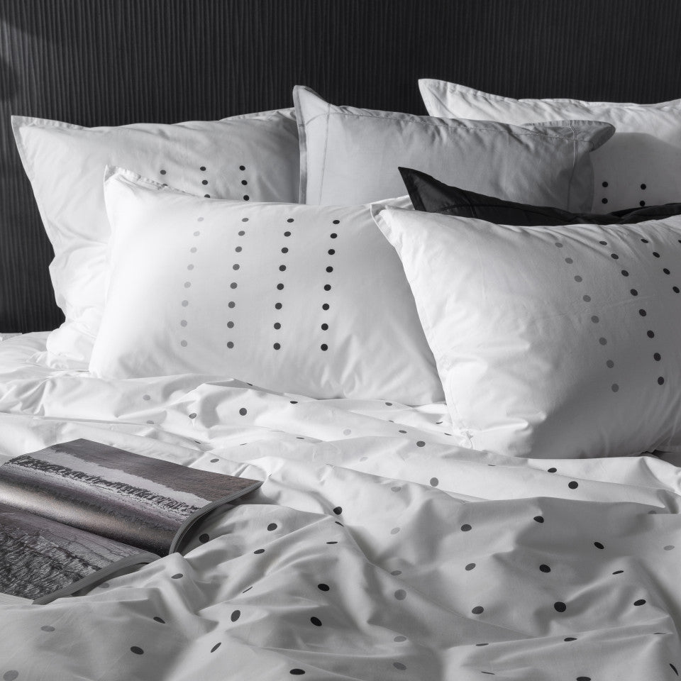 Dotsy cotton duvet cover