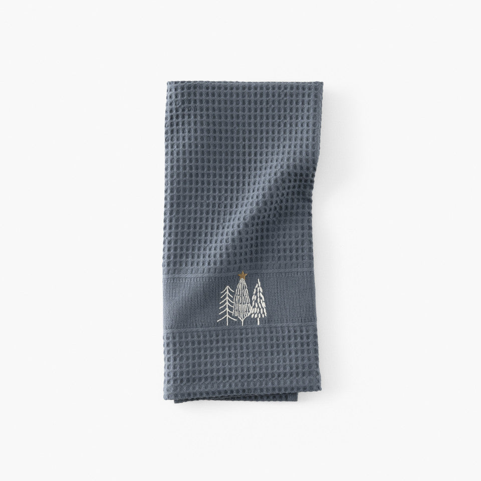Sousbois khaki cotton kitchen towel