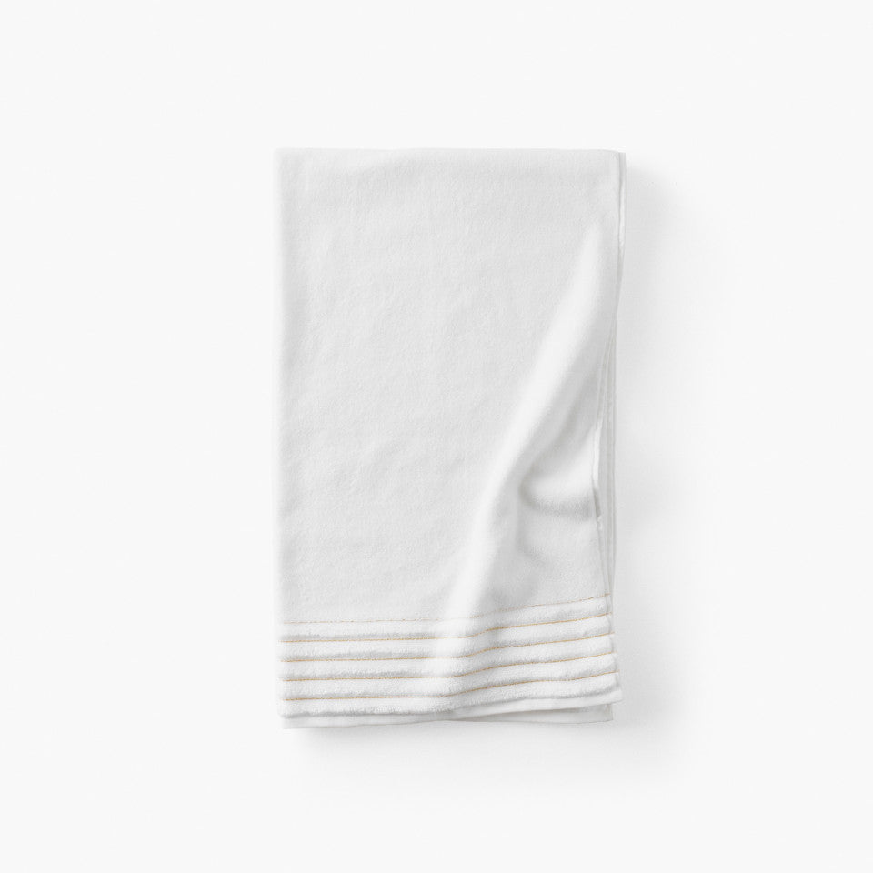 Mon Ange white cotton towel