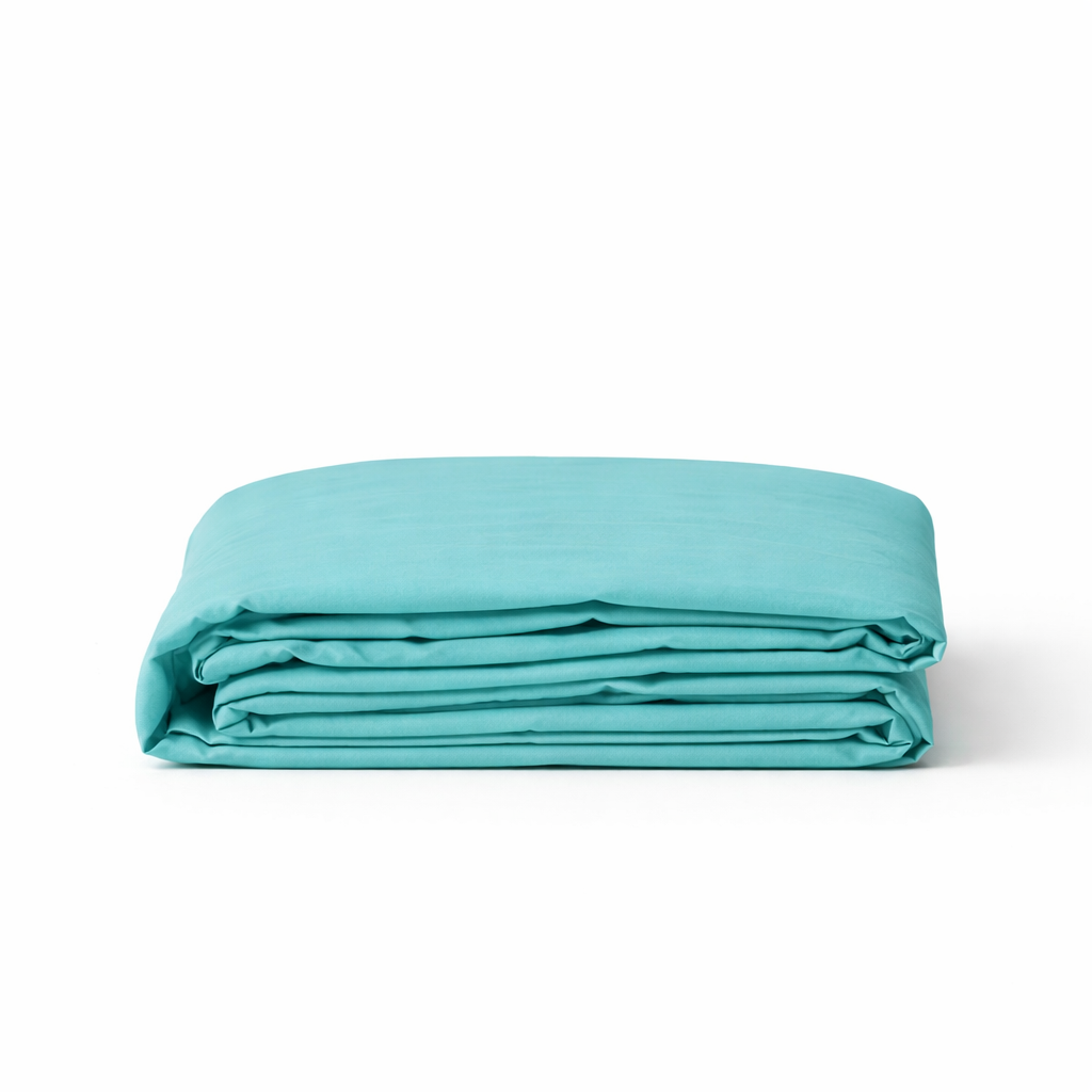 NEO lagoon fitted sheet percale cotton