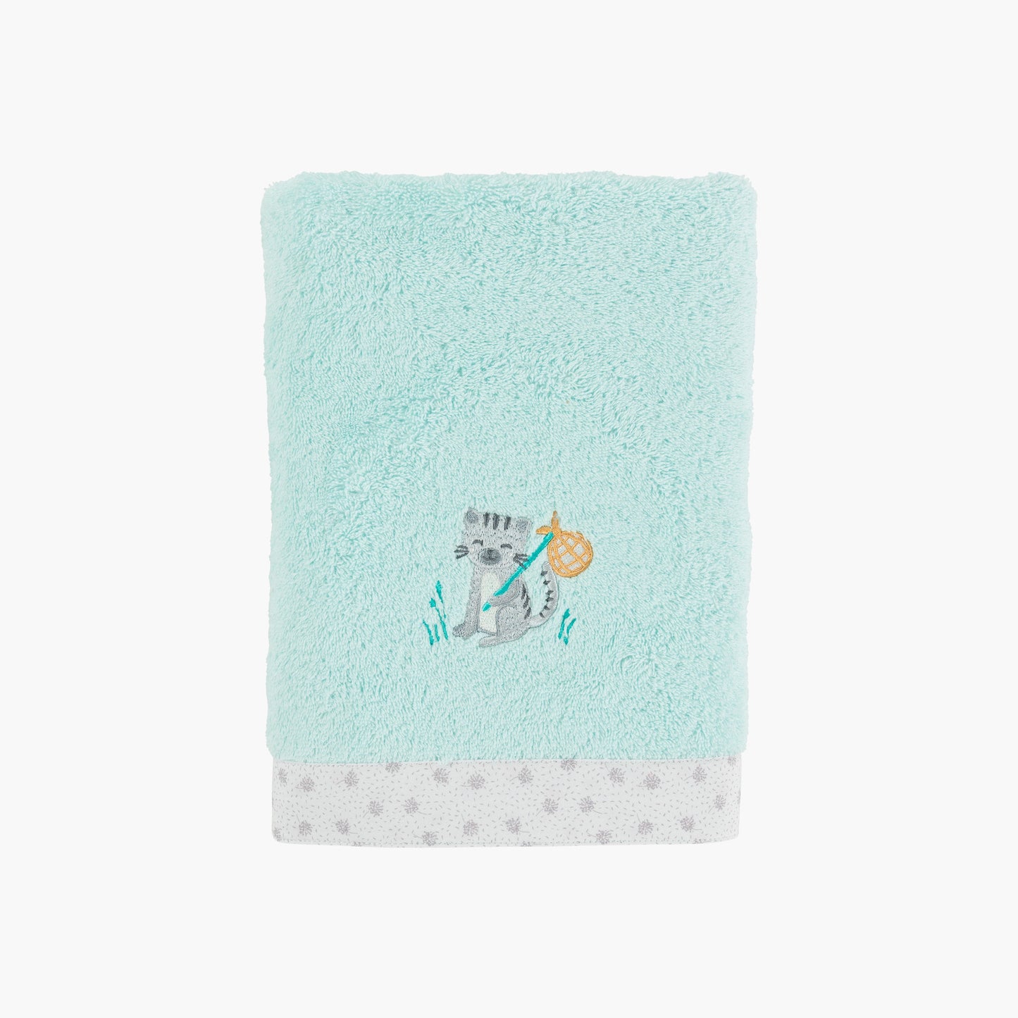 DEVINE Celadon organic cotton hand towel