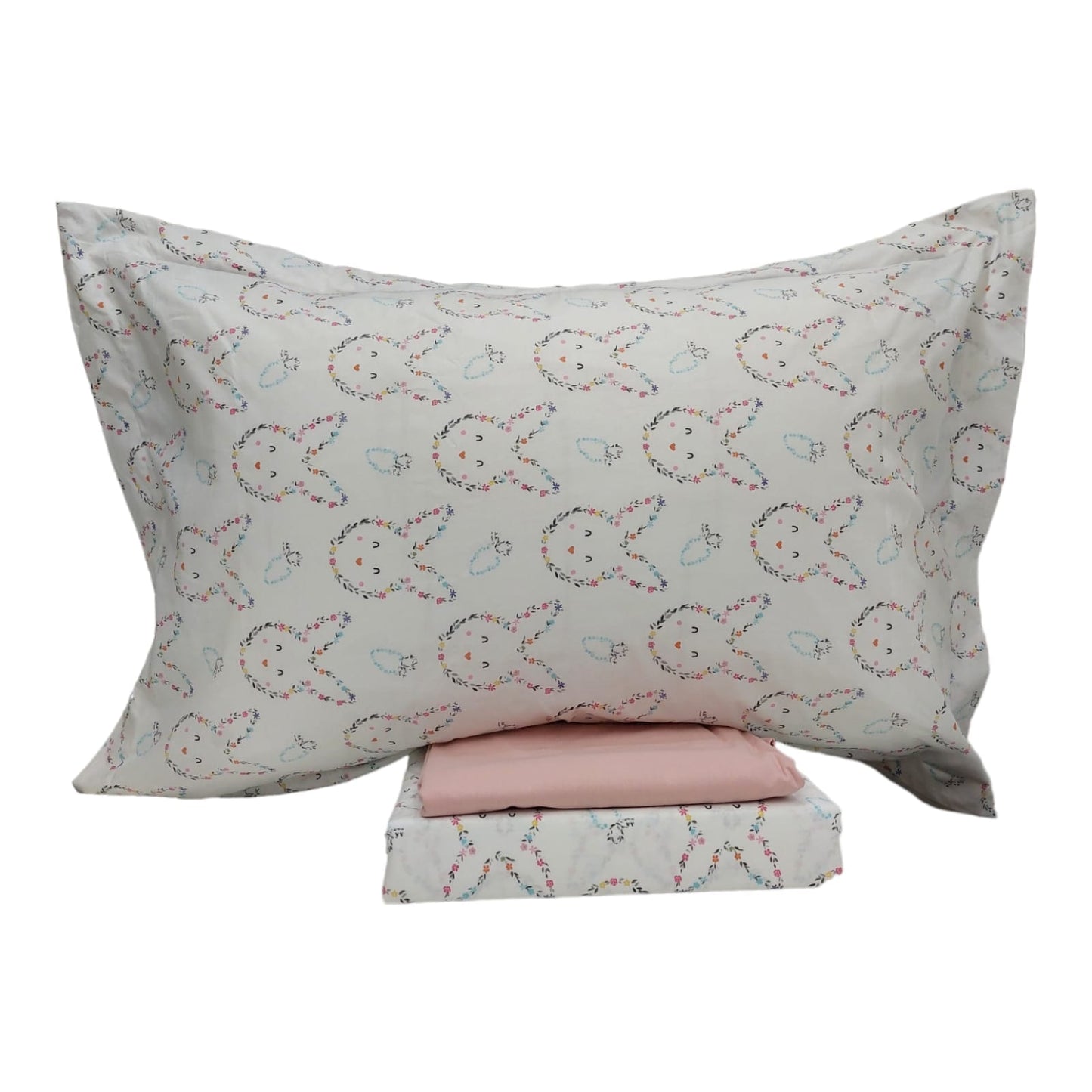 RABBITS BED SET 160X200CM COL UNIQUE