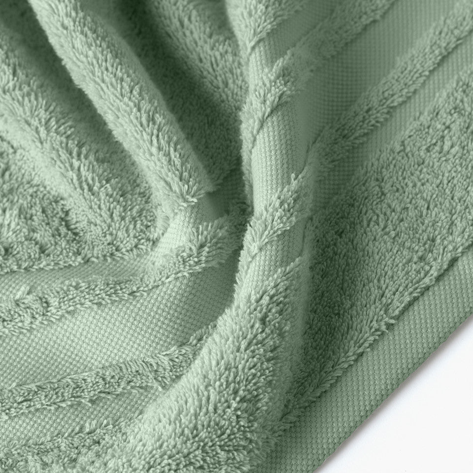 Cotton bath towel Lola II sage