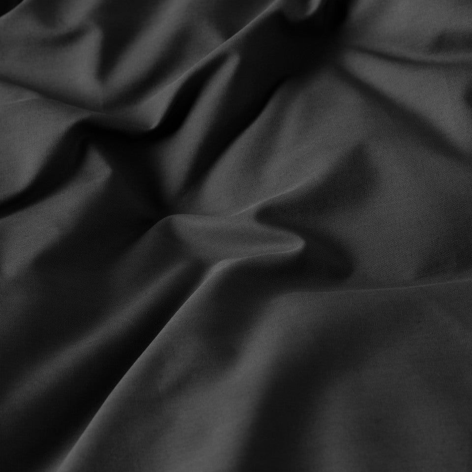 NEO anthracite percale cotton duvet cover