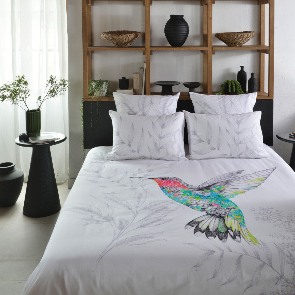 Calypte cotton duvet cover