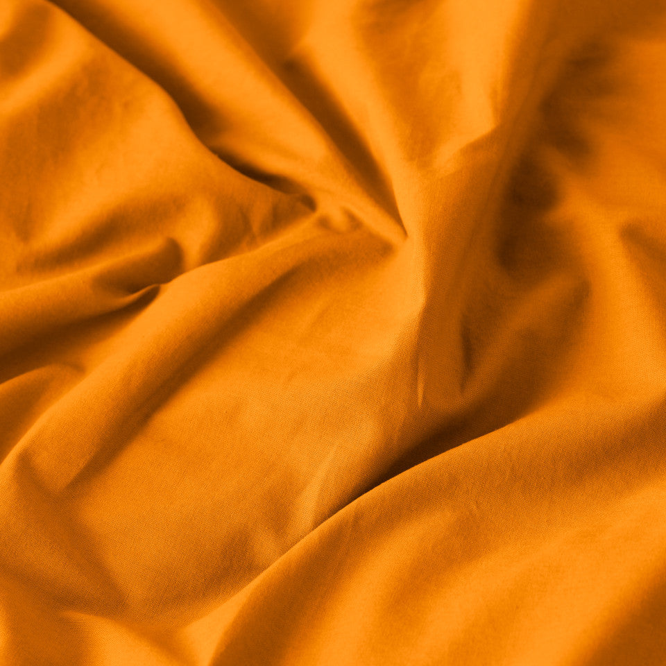 SONGE turmerric washed linen and cotton duvet cover