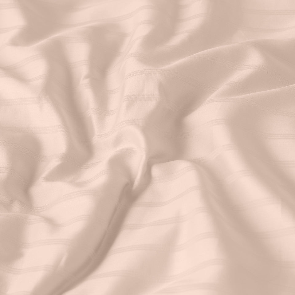 Prestige mother-of-pearl polka dot and stripe jacquard cotton satin duvet cover
