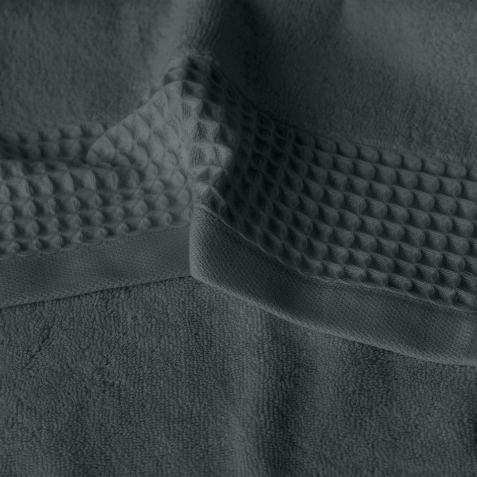 Source fusain organic cotton terry guest towel