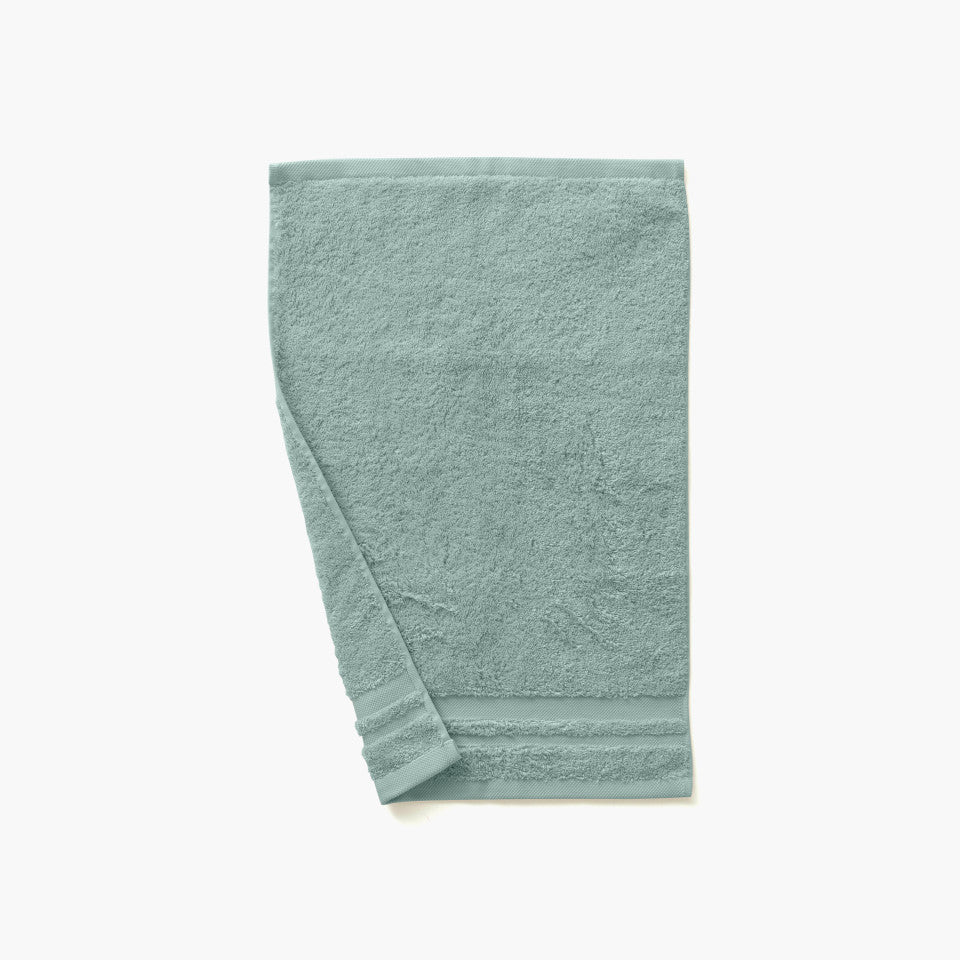 Lola II clay cotton guest towel