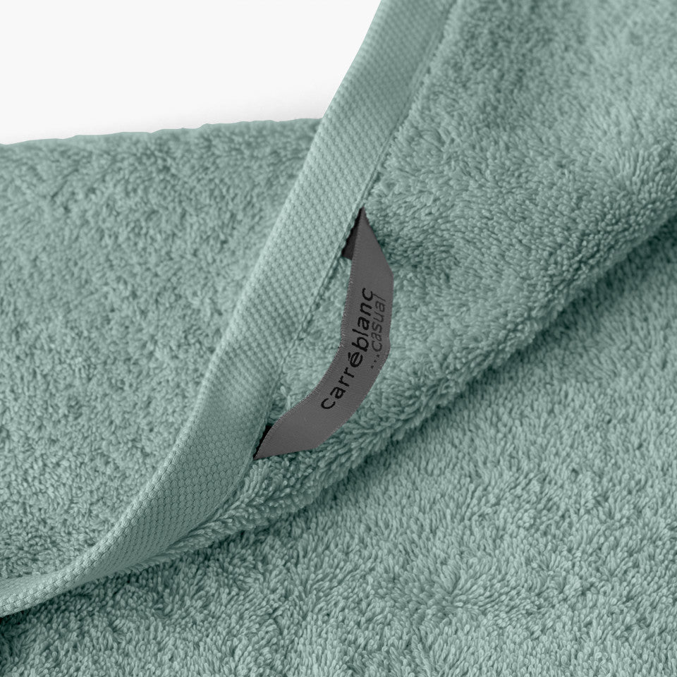 Lola II clay cotton guest towel