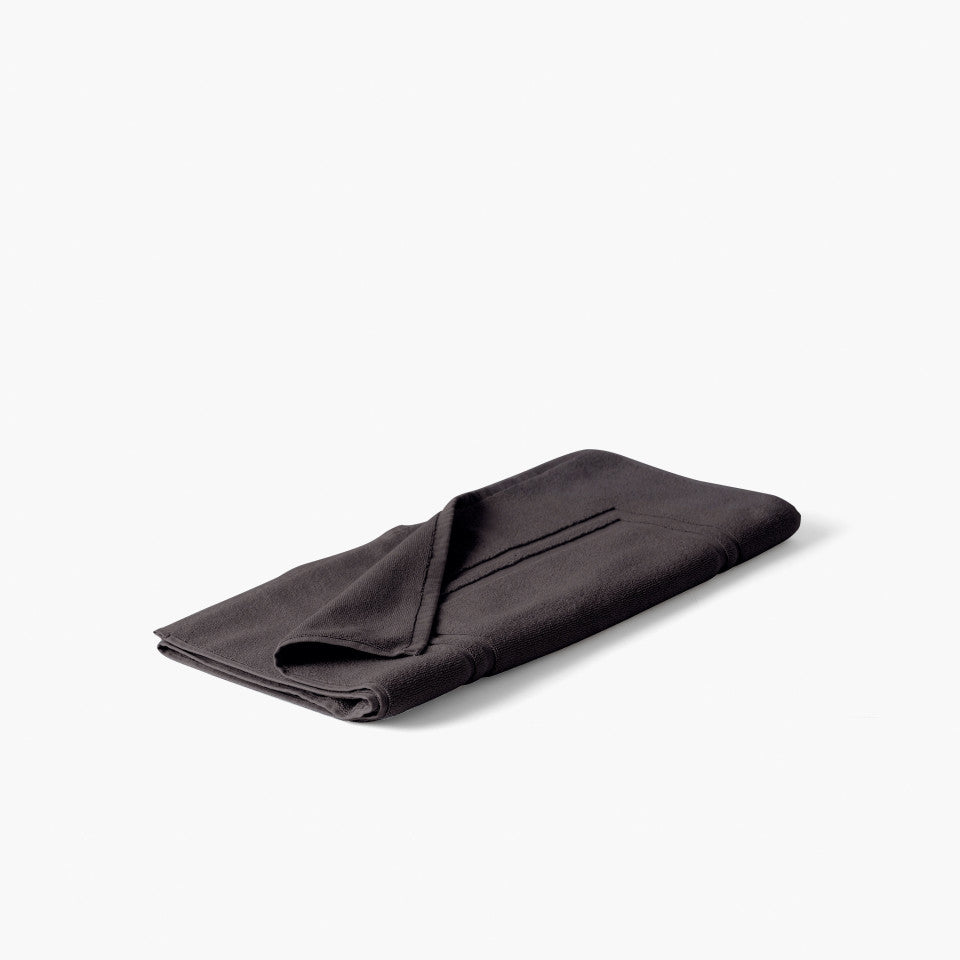Lola II anthracite cotton bathmat
