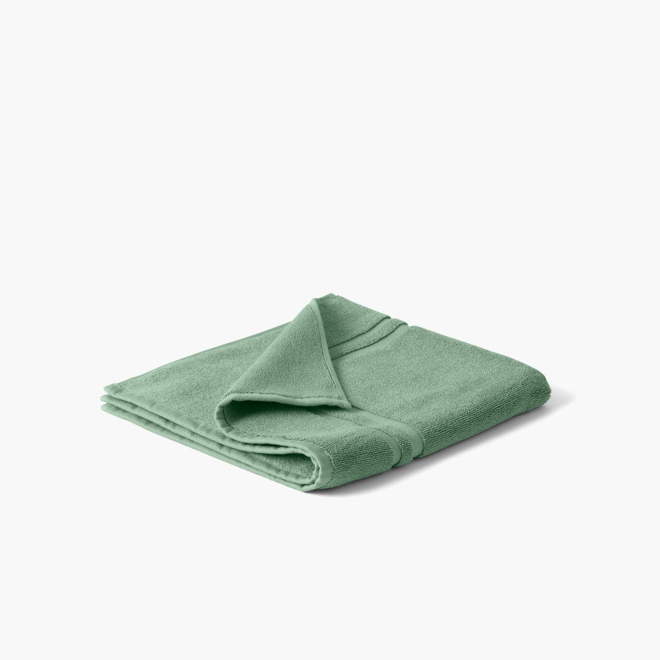 Lola II sage cotton bath mat