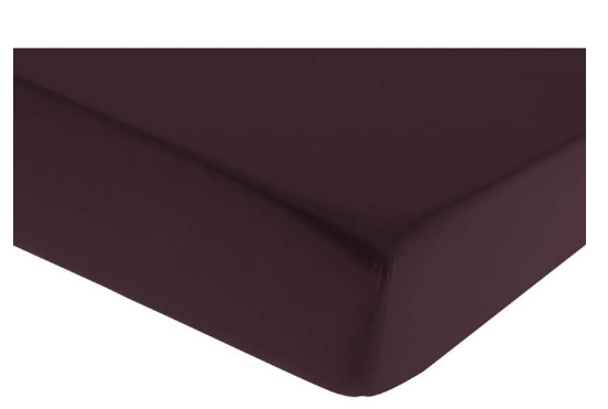MAESTRO ebene fitted sheet cotton satin
