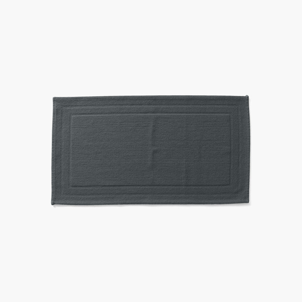 SOURCE Organic cotton terrycloth bathmat fusain