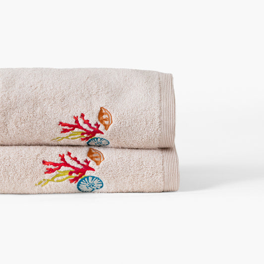Sand Reef cotton bath towel
