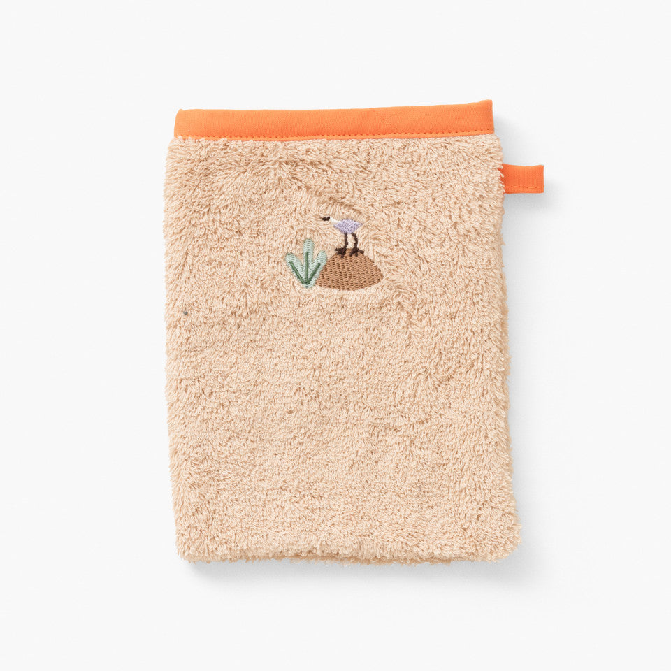 Safari organic cotton wash mitt