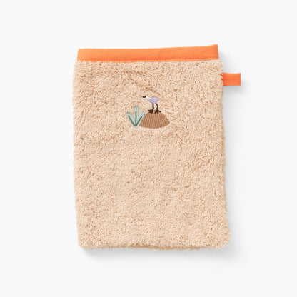 Safari organic cotton wash mitt