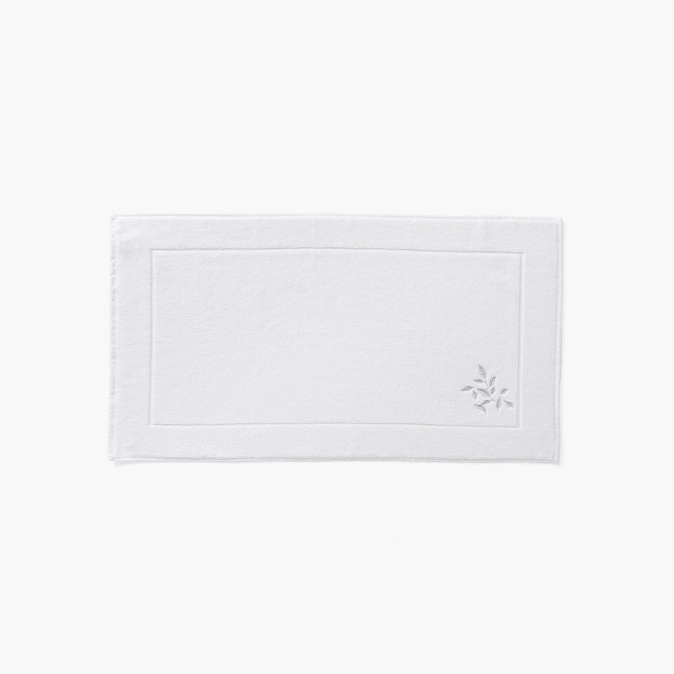 Equinoxe Snow Cotton Bath Mat