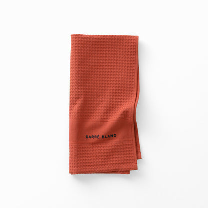 Signature greige cotton kitchen towel