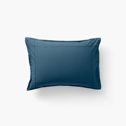 Neo cotton rectangular pillowcase Prussian blue