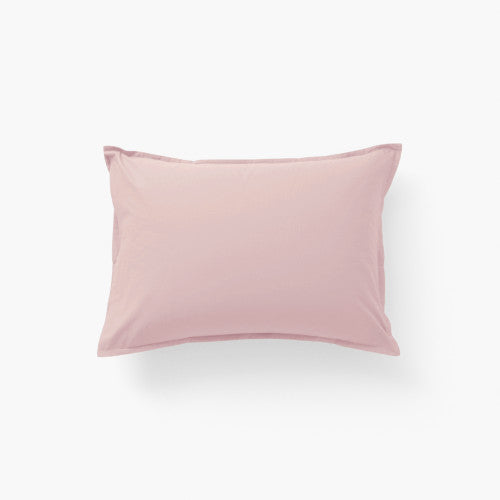 Neo soft pink cotton rectangular pillowcase