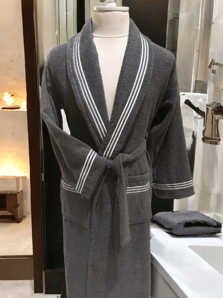 W&M AMBRE MIX BATHROBE