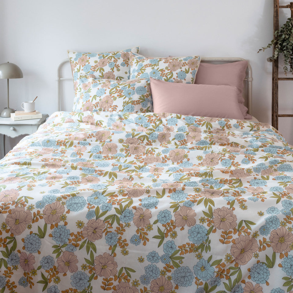 Méli-Mélo pure cotton reversible duvet cover