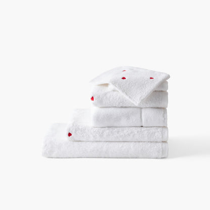 Adore white cotton bath sheet