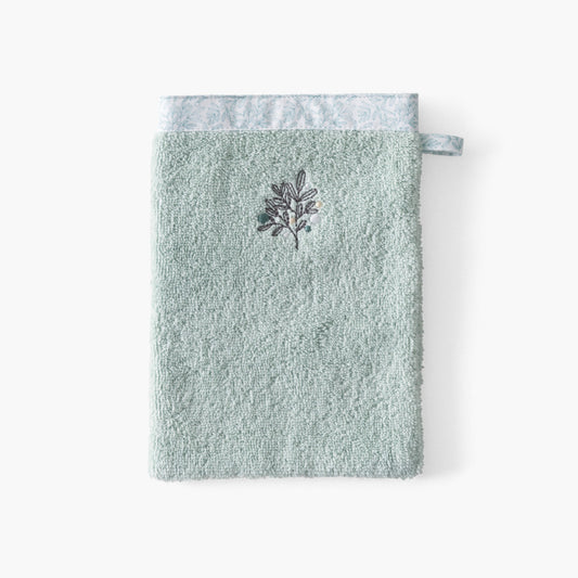 Jardine Almond Organic Cotton Wash Mitt