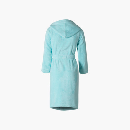 Teen girl's soft cotton bathrobe Julia lagoon