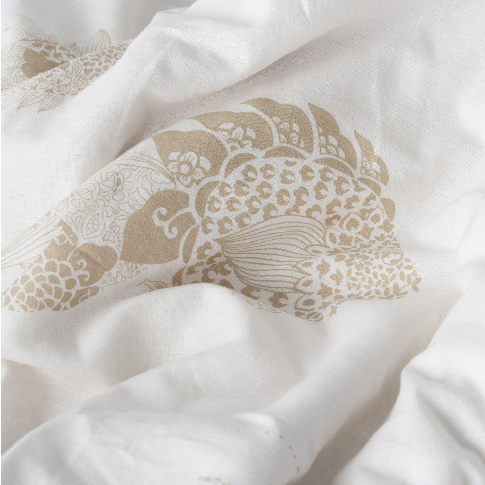 Amorgos cotton duvet cover