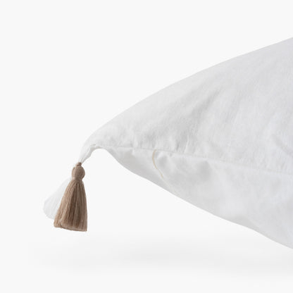 Amorgos cotton square pillowcase