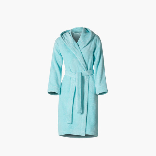 Julia lagoon soft cotton bathrobe for teenage girls