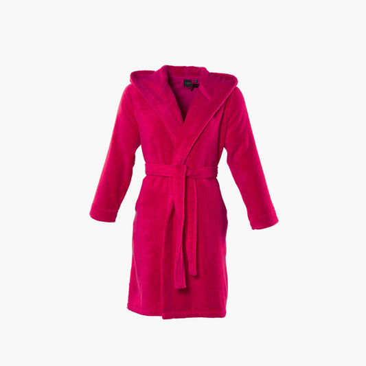 Julia hibiscus soft cotton teenage girl bathrobe