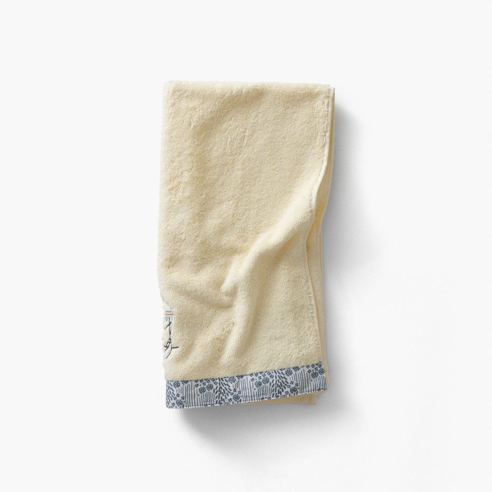 Dandine organic cotton straw bath towel