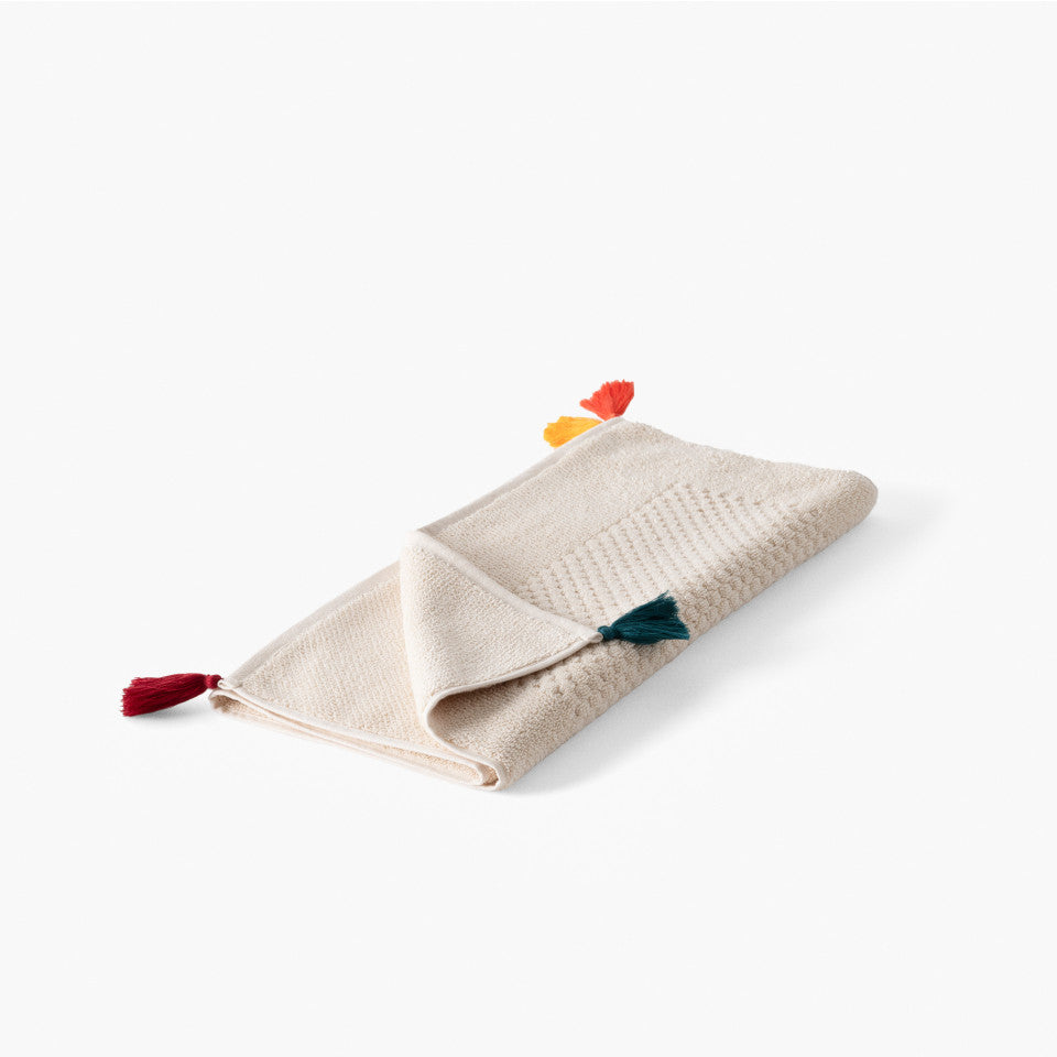 Natural Eclats cotton bath mat