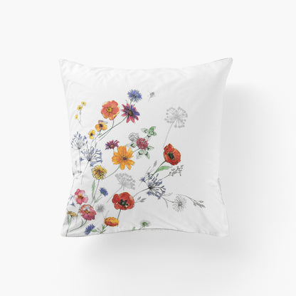 Eloges cotton percale square pillowcase