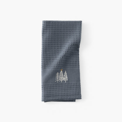 Sousbois khaki cotton kitchen towel
